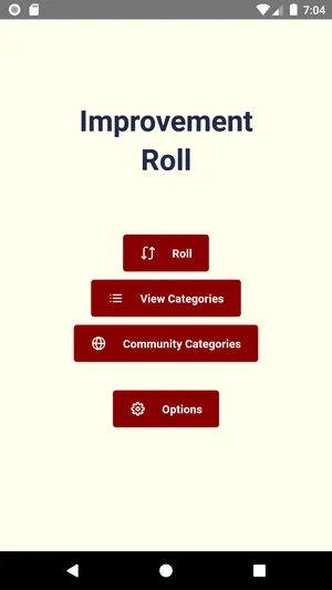 Improvement Roll